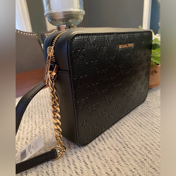 NWT! Michael Kors Jet Set Zip Crossbody Bag - Picture 12 of 16